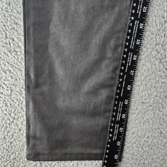 mnml Jeans Mens 38 Black X125 Stretch Denim Distressed Ripped‎ Knees Slim Fit - Picture 10 of 16